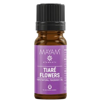 Parfumant natural Elemental, Flori de Tiare, 10 ml