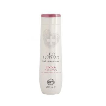 Sampon ingrijire complexa si protectie UV pentru par vopsit Essentials Colour Trinity Haircare, 300 ml la reducere