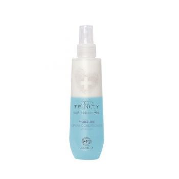 Spray conditioner hidratant cu aloe vera pentru par Essentials Moisture Trinity Haircare, 200 ml la reducere