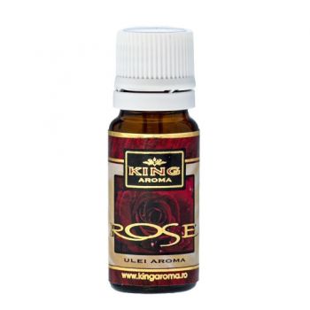 Ulei aromaterapie King Aroma, Trandafir, 10ml de firma original