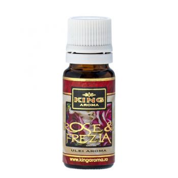 Ulei aromaterapie King Aroma, Trandafir & Frezie, 10 ml ieftin