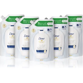 Dove Original Săpun lichid pentru mâini 5 x 500 ml (ambalaj economic) Refil