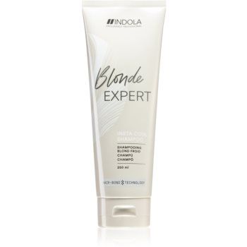 Indola Blond Expert Insta Cool șampon pentru nuante inchise de blond Indola Blond Expert Insta Cool șampon pentru nuante inchise de blond