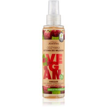 Joanna Vegan Raspberry Vinegar balsam sub forma de spray pentru un par stralucitor si catifelat