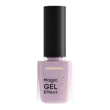 Lac pentru unghii Gerovital Beauty Magic Gel Effect Nuanta 16 Mov-Deschis, 11m