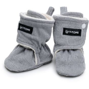 T-TOMI Booties Grey botoșei pentru copii la reducere