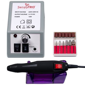 Freza Unghii Profesionala Star Nails SensoPRO Milano 20000 RPM, Gri Freza Unghii Profesionala Star Nails SensoPRO Milano 20000 RPM, Gri