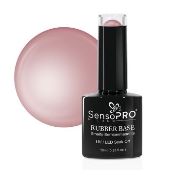 Rubber Base Gel SensoPRO Milano 10ml, #30 Nude Delight