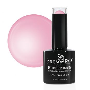 Rubber Base Gel SensoPRO Milano 10ml, #32 Tasty Pink