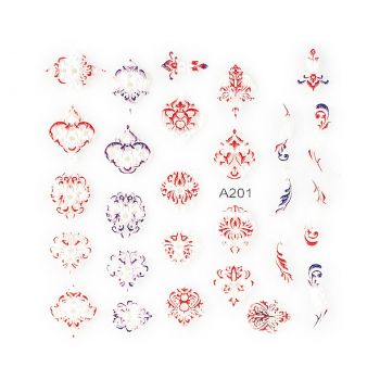 Sticker 3D Unghii LUXORISE Artistry A201
