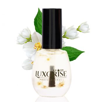 Ulei Cuticule cu Pensula Jasmine - LUXORISE, 15 ml la reducere