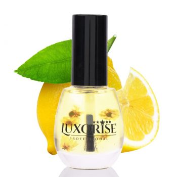 Ulei Cuticule cu Pensula Lemon - LUXORISE, 15 ml ieftin