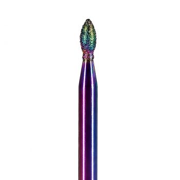 Capat Freza Diamant Cuticule LUXORISE Rainbow Cone, fina #252