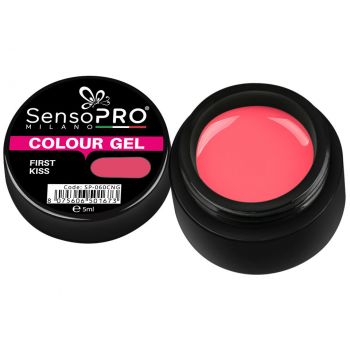 Gel UV Colorat First Kiss 5ml, SensoPRO Milano ieftin