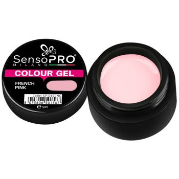 Gel UV Colorat French Pink 5ml, SensoPRO Milano ieftin