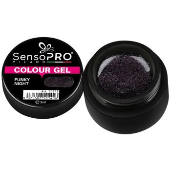 Gel UV Colorat Funky Night 5ml, SensoPRO Milano la reducere