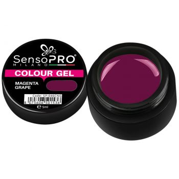 Gel UV Colorat Magenta Grape 5ml, SensoPRO Milano la reducere