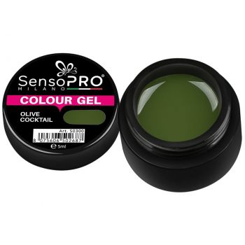 Gel UV Colorat Olive Cocktail 5ml, SensoPRO Milano la reducere