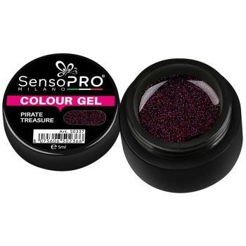 Gel UV Colorat Pirate Treasure 5ml, SensoPRO Milano ieftin