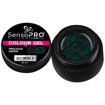 Gel UV Colorat Precious Green 5ml, SensoPRO Milano la reducere