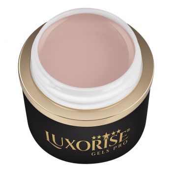 Gel UV Constructie Unghii RevoFlex LUXORISE 15ml, Cover Nude - Medium la reducere