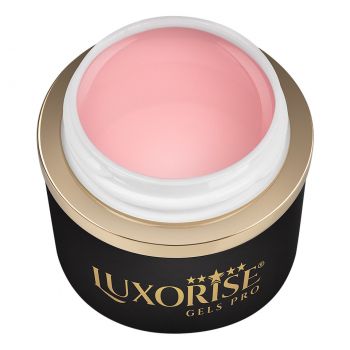 Gel UV Constructie Unghii RevoFlex LUXORISE 15ml, Milky Pink de firma original