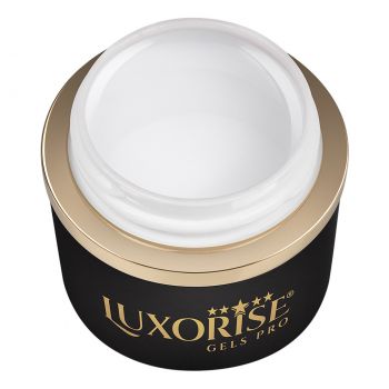 Gel UV Constructie Unghii RevoFlex LUXORISE 15ml, Milky White de firma original