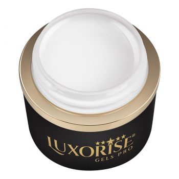 Gel UV Constructie Unghii RevoFlex LUXORISE 15ml, White la reducere
