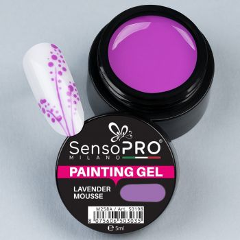 Gel UV Pictura Unghii Lavender Mousse 5ml, SensoPRO Milano la reducere