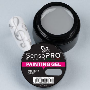 Gel UV Pictura Unghii Mistery Grey 5ml, SensoPRO Milano la reducere