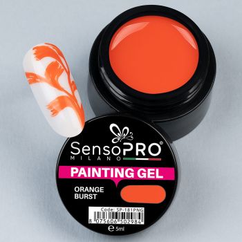 Gel UV Pictura Unghii Orange Burst 5ml, SensoPRO Milano de firma original