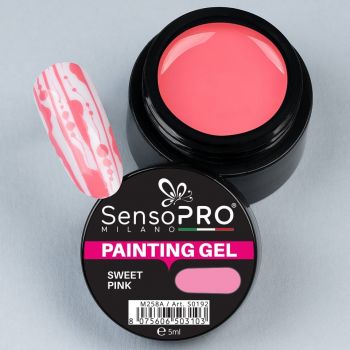 Gel UV Pictura Unghii Sweet Pink 5ml, SensoPRO Milano ieftin