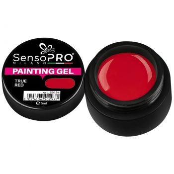 Gel UV Pictura Unghii True Red 5ml, SensoPRO Milano de firma original