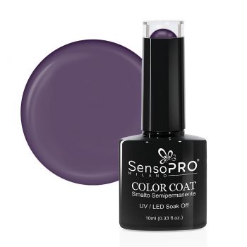 Oja Semipermanenta SensoPRO Milano 10ml - 121 Dark Purple Pearl ieftina