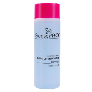 Soak-Off Remover Blueberry SensoPRO Milano, 90ml