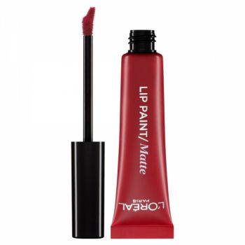 Ruj Lichid L Oreal Paris Infallible Lip Paint Matte 205 Apocalypse Red, 8 ml Ruj Lichid L Oreal Paris Infallible Lip Paint Matte 205 Apocalypse Red, 8 ml