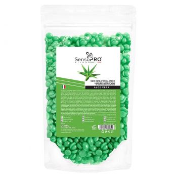 Ceara Epilat Elastica Granule SensoPRO Milano Aloe Vera, 100g ieftine