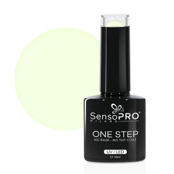 Oja Semipermanenta SensoPRO Milano One Step 10ml, Lime Cream #065 la reducere