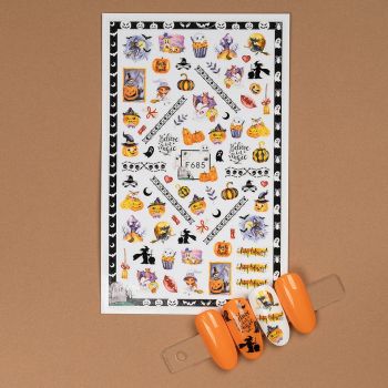 Abtibild Unghii SensoPRO Milano Halloween Fantasy, model F685