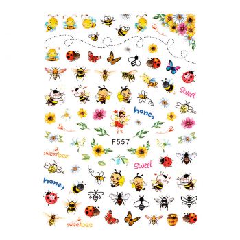 Abtibild Unghii SensoPRO Milano, Sweet Bee F557