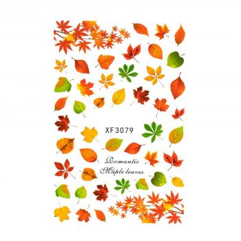 Abtibilduri Unghii SensoPRO Milano Romantic Fall, model XF3079