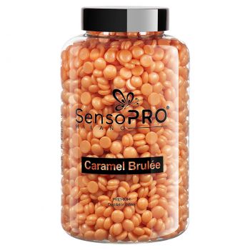 Ceara Epilat Elastica Premium SensoPRO Milano Caramel Brulee, 400g ieftine