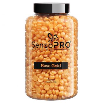 Ceara Epilat Elastica Premium SensoPRO Milano Rose Gold, 400g la reducere