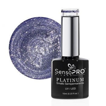 Oja Semipermanenta Platinum SensoPRO Milano 10ml, Purple Pearls #07 de firma originala