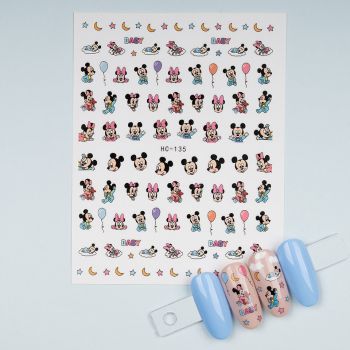 Abtibild Unghii SensoPRO Milano Cartoon Mania, model HC-135