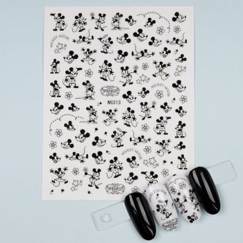 Abtibild Unghii SensoPRO Milano Cartoon Playground, model WG313