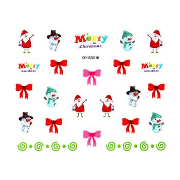 Abtibild Unghii SensoPRO Milano Christmas Wonderland Edition, QY-SD016