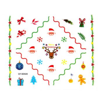 Abtibild Unghii SensoPRO Milano Christmas Wonderland Edition, QY-SD020
