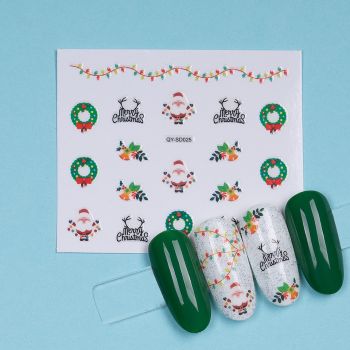 Abtibild Unghii SensoPRO Milano Christmas Wonderland Edition, QY-SD025