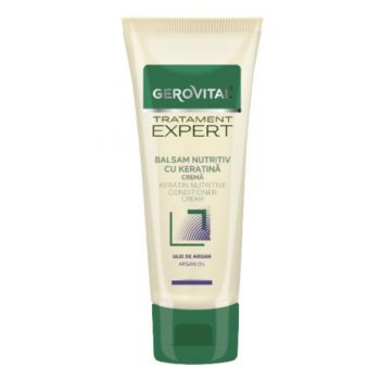 Balsam Nutritiv cu Keratina Crema Gerovital Tratament Expert, 150ml de firma original